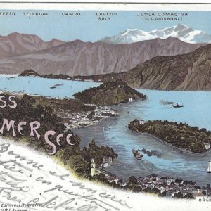 Saluti dal lago di Como 1912