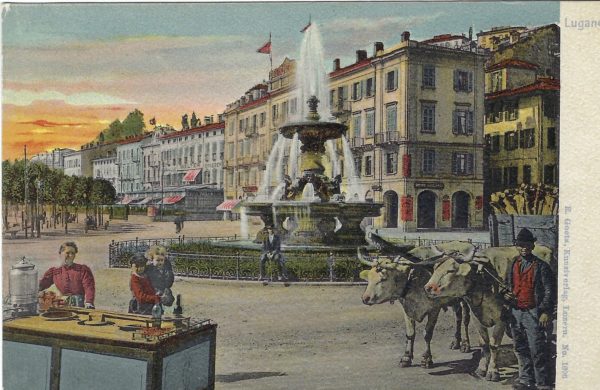 Lugano Piazza Bossi Lugano Piazza Bossi