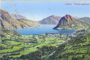 Lugano Veduta generale 1911