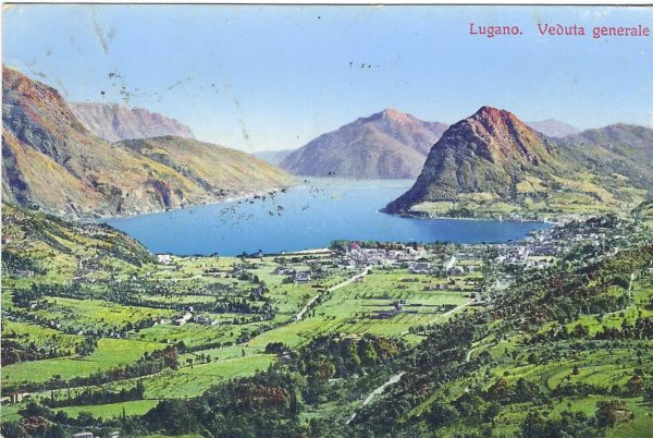 Lugano Veduta generale 1911 Lugano Veduta generale 1911