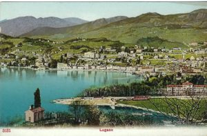 Lugano Vista sulla Foce e Campo Marzio