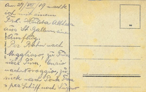 Saluti da Curio 1919 Saluti da Curio 1919