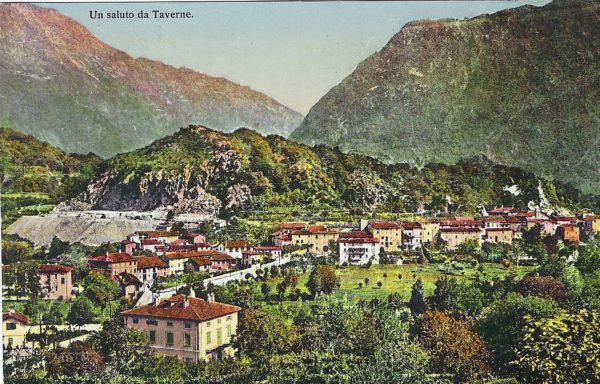Saluti da Taverne, Ristorante del Tamaro 1915