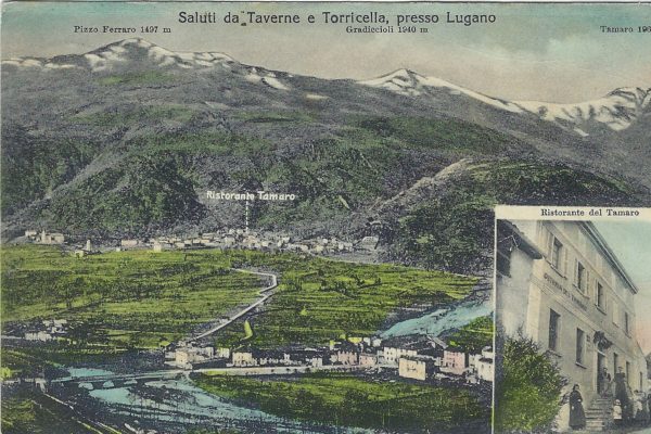 Saluti da Taverne, Ristorante del Tamaro 1915