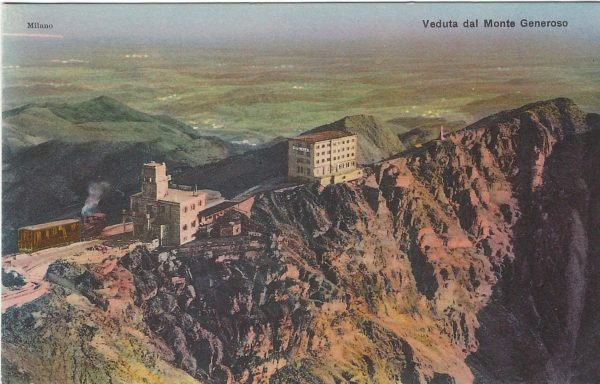 Veduta dal Monte Generoso Veduta dal Monte Generoso