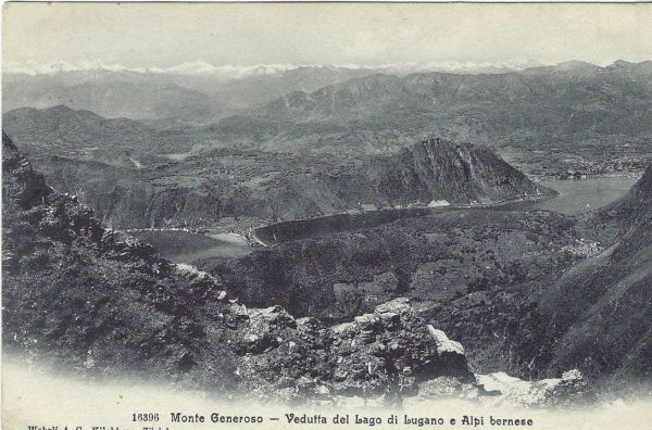 Monte Generoso Veduta 1906 Monte Generoso Veduta 1906