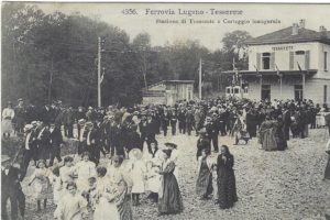 Ferrovia Lugano-Tesserete. Inaugurazione