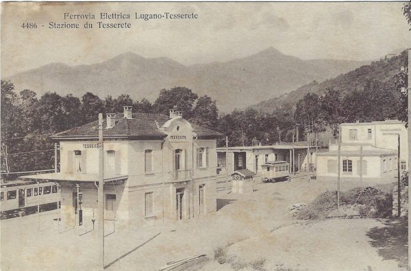 Ferrovia Lugano-Tesserete. Stazione