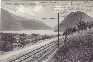 Ferrovia Lugano-Tesserete. Lugano 1911