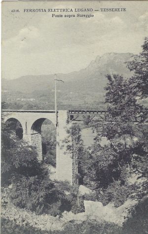 Ferrovia Lugano-Tesserete. Sureggio
