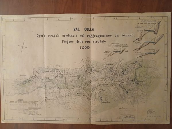 Val Colla topografia