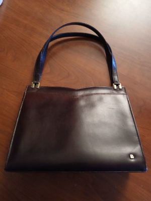 BALLY – Borsetta in pelle marrone vintage BALLY – Borsetta in pelle marrone vintage