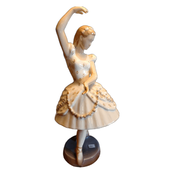 Statua ballerina in porcellana Bing & Grøndahl