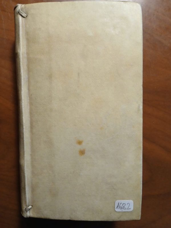 libro antico 1682