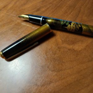 Penna Stilografica Giapponese Maki-e in Lacca Urushi