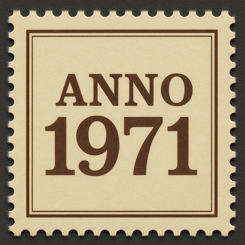 ANNO 1971