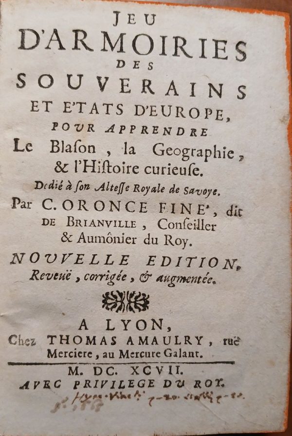 Jeu d'armoires 1697 Jeu d'armoires 1697