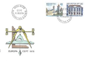 FDC Svizzera 1978 – Serie Europa CEPT con annullo di Berna