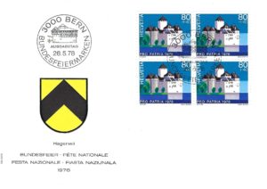 FDC Svizzera 1978 – Pro Patria Castello di Chillon