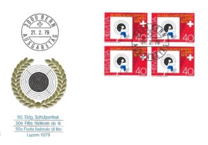 FDC Svizzera 1979 Festa Federale di Tiro