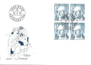 Busta Primo Giorno Thomas Mann 1979 Svizzera