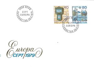 Busta Primo Giorno Europa CEPT 1979 Svizzera