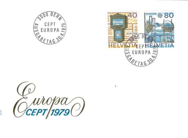 Busta Primo Giorno Europa CEPT 1979 Busta Primo Giorno Europa CEPT 1979 Svizzera