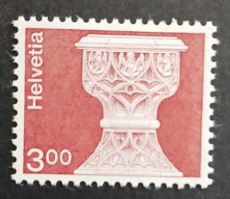 Francobollo Svizzera 1979 Helvetia 3.00 non circolato