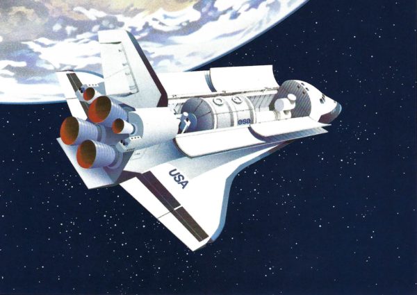 Cartolina postale Svizzera 1981 Space Shuttle Cartolina postale Svizzera 1981 Space Shuttle Spacelab