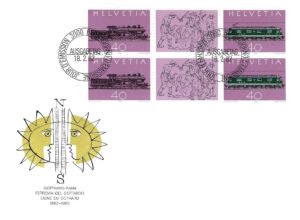 FDC Svizzera 1982 francobolli speciali 2