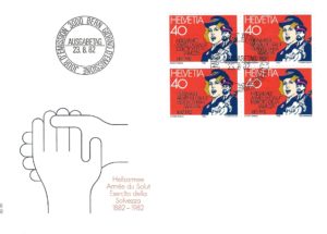 SERIE-82-291 FDC Svizzera 1982 Esercito della Salvezza