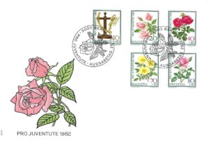 SERIE-82-297 FDC Svizzera 1982 Pro Juventute serie completa