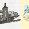 Cartolina FDC Svizzera 1983 locomotiva storica Rigi con francobollo Europa e annullo 3.5.83 FDC Svizzera 1983 – Locomotiva Rigi, emissione Europa
