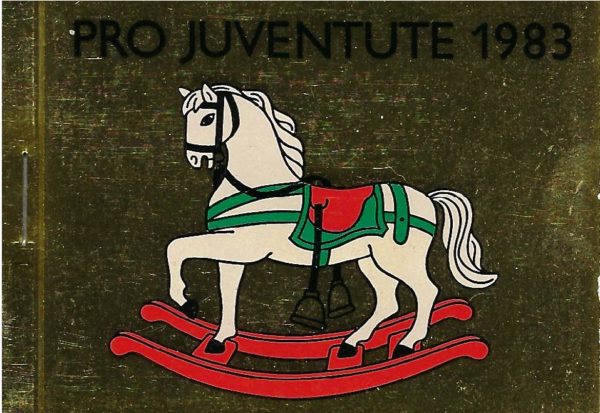Folder Pro Juventute 1983 cavallo a dondolo Pro Juventute 1983 – Folder ufficiale