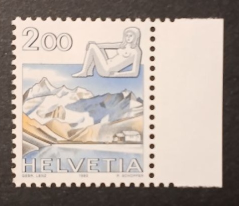 Francobollo svizzero 1983 2 franchi segno zodiacale Svizzera 1983 – Francobollo 2 franchi zodiacale